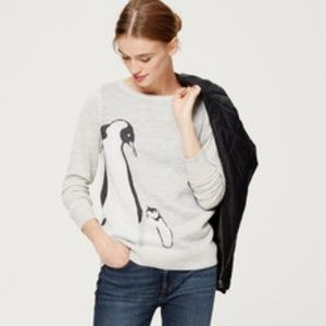 LOFT Penguin Sweater | Size XL